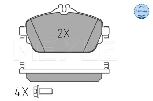 MEYLE Brake Pad Set, disc brake (025 220 3219)