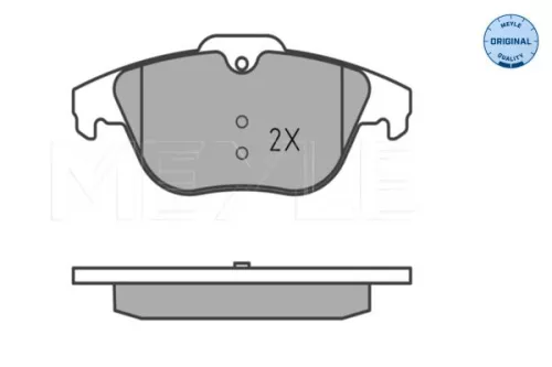 MEYLE Brake Pad Set, disc brake (025 242 5418)