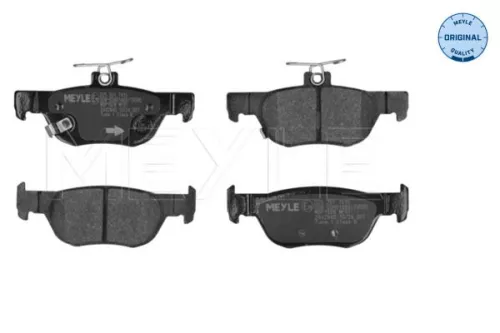 MEYLE Brake Pad Set, disc brake (025 261 7415)