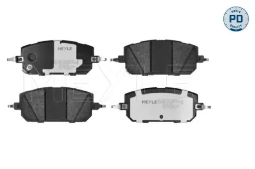 MEYLE Brake Pad Set, disc brake (025 265 0616/PD)