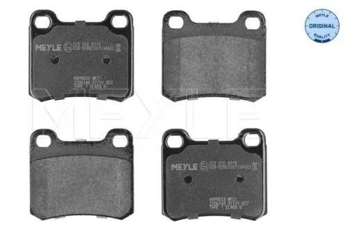 MEYLE Brake Pad Set, disc brake (025 206 8715)