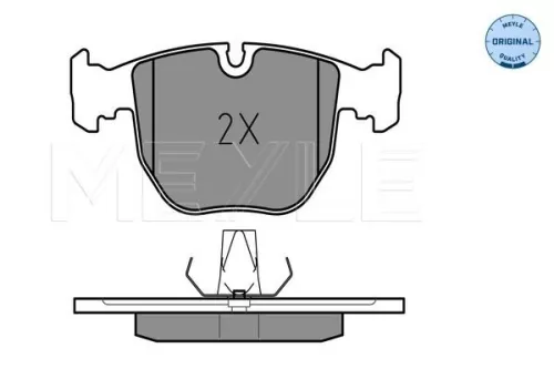 MEYLE Brake Pad Set, disc brake (025 214 8619)