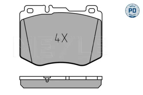 MEYLE Brake Pad Set, disc brake (025 220 4718/PD)