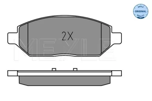 MEYLE Brake Pad Set, disc brake (025 223 2618)