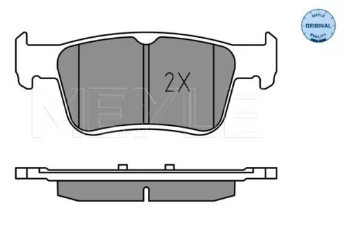 MEYLE Brake Pad Set, disc brake (025 224 2915)
