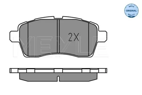 MEYLE Brake Pad Set, disc brake (025 228 5015)