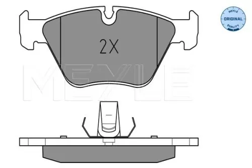 MEYLE Brake Pad Set, disc brake (025 231 8320)