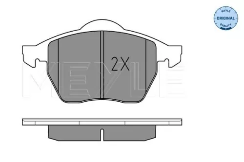 MEYLE Brake Pad Set, disc brake (025 233 9219/W)