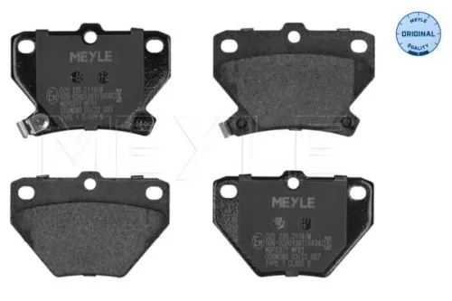 MEYLE Brake Pad Set, disc brake (025 235 2114/W)