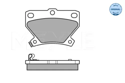 MEYLE Brake Pad Set, disc brake (025 235 2114/W)