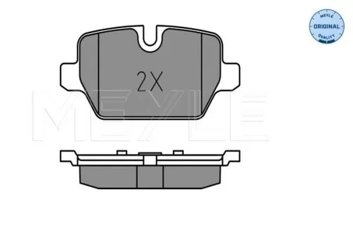 MEYLE Brake Pad Set, disc brake (025 236 2316)