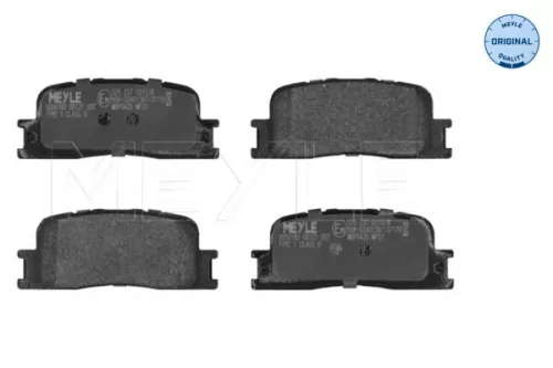 MEYLE Brake Pad Set, disc brake (025 237 0215/W)
