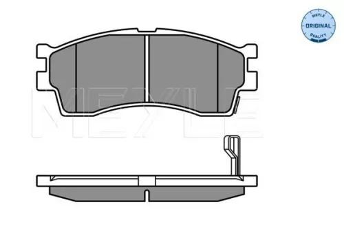 MEYLE Brake Pad Set, disc brake (025 238 7316/W)