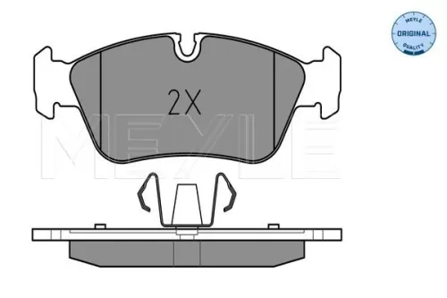 MEYLE Brake Pad Set, disc brake (025 239 3517)