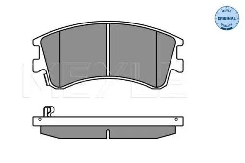 MEYLE Brake Pad Set, disc brake (025 240 4618/W)