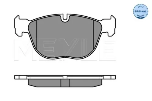 MEYLE Brake Pad Set, disc brake (025 241 7019)