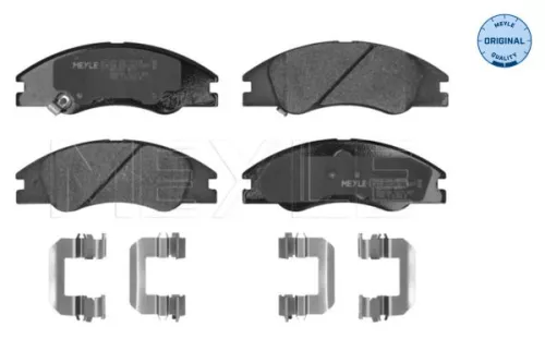 MEYLE Brake Pad Set, disc brake (025 242 1817/W)