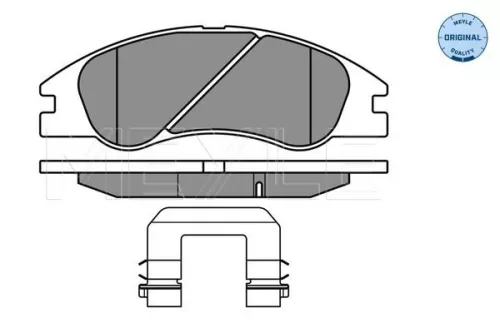 MEYLE Brake Pad Set, disc brake (025 242 1817/W)