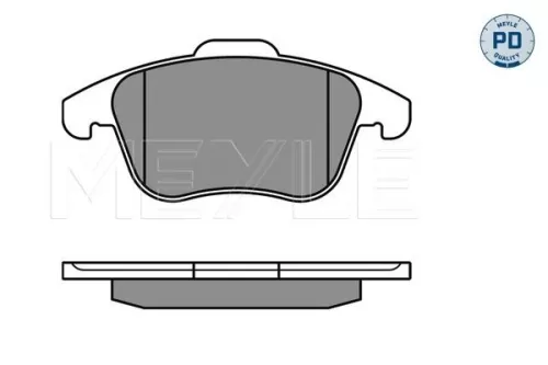 MEYLE Brake Pad Set, disc brake (025 243 3219/PD)
