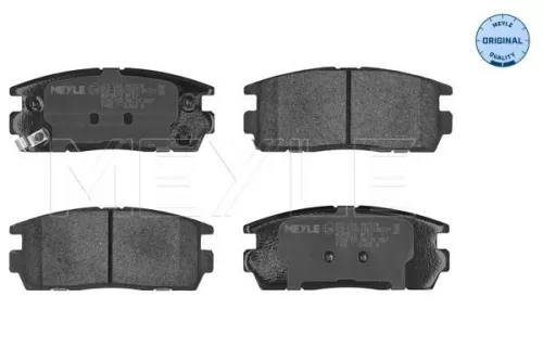MEYLE Brake Pad Set, disc brake (025 244 9815/W)