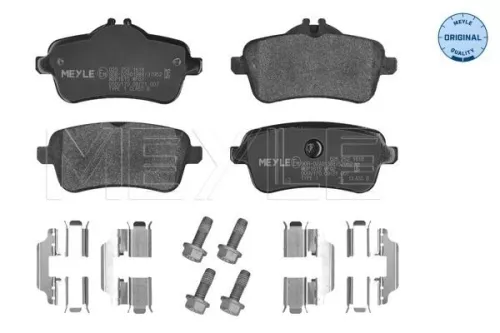 MEYLE Brake Pad Set, disc brake (025 252 1618)