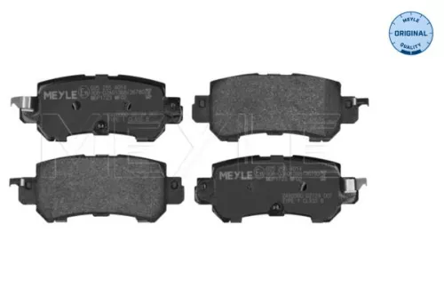 MEYLE Brake Pad Set, disc brake (025 255 4014)