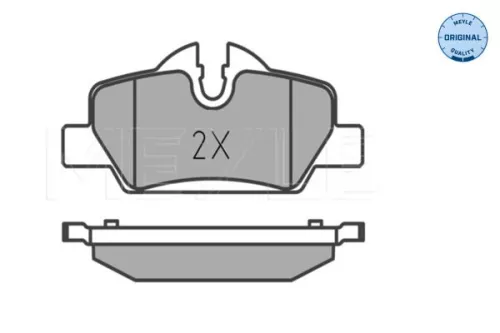 MEYLE Brake Pad Set, disc brake (025 259 8016)