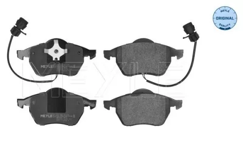 MEYLE Brake Pad Set, disc brake (025 206 7619/W)
