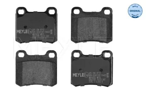 MEYLE Brake Pad Set, disc brake (025 206 8713)