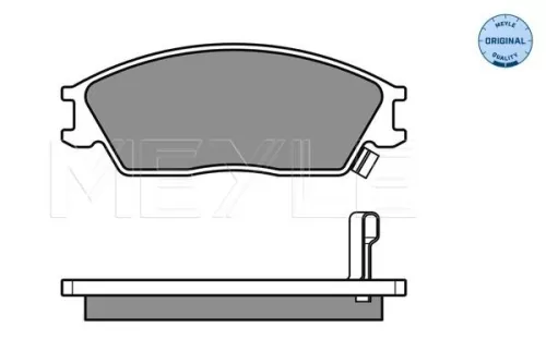 MEYLE Brake Pad Set, disc brake (025 210 1214/W)