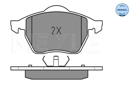 MEYLE Brake Pad Set, disc brake (025 216 2419)