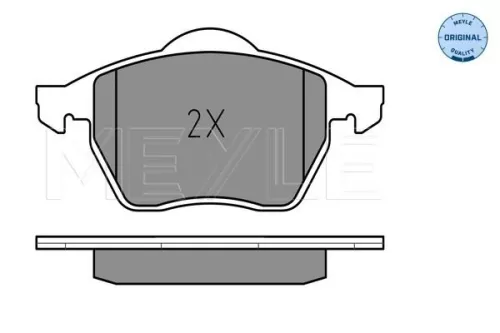 MEYLE Brake Pad Set, disc brake (025 216 2419)