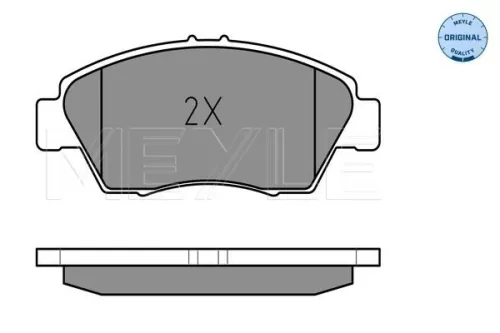 MEYLE Brake Pad Set, disc brake (025 216 9416/W)