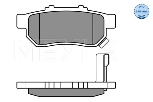 MEYLE Brake Pad Set, disc brake (025 217 3813/W)