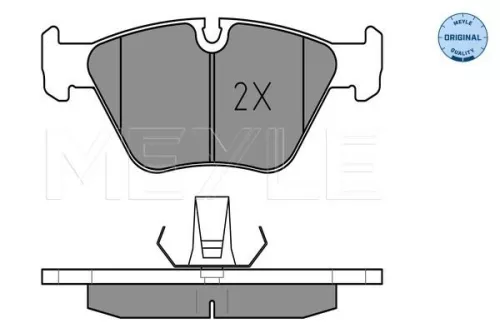 MEYLE Brake Pad Set, disc brake (025 219 9020)