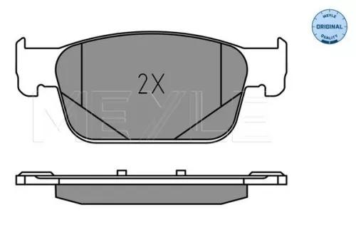 MEYLE Brake Pad Set, disc brake (025 223 8317)