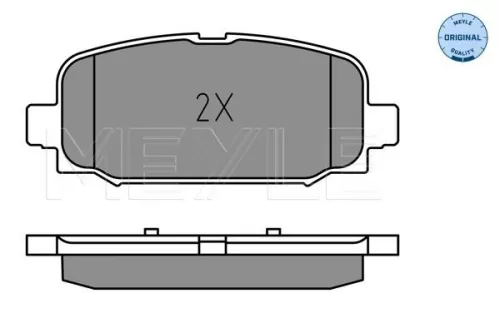MEYLE Brake Pad Set, disc brake (025 228 4418)