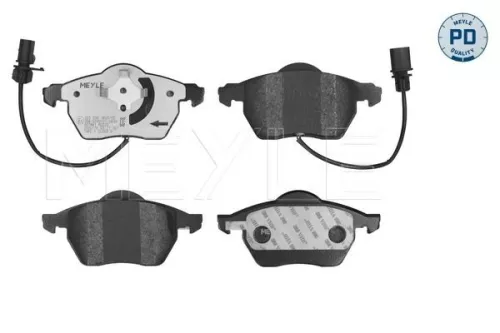 MEYLE Brake Pad Set, disc brake (025 230 1820/PD)