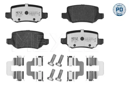 MEYLE Brake Pad Set, disc brake (025 231 3814/PD)