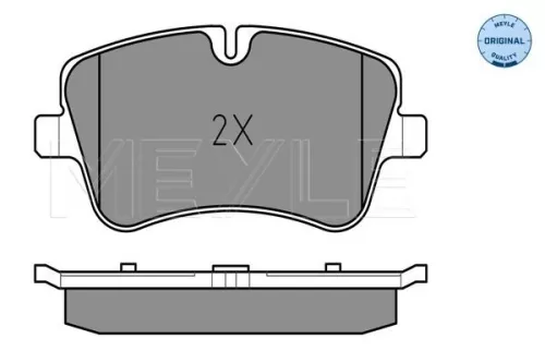 MEYLE Brake Pad Set, disc brake (025 231 4419)