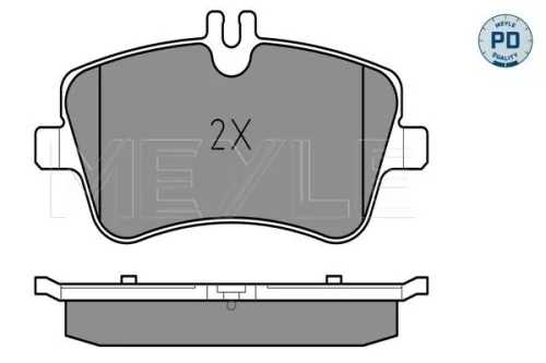 MEYLE Brake Pad Set, disc brake (025 231 4419/PD)