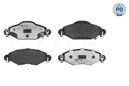 MEYLE Brake Pad Set, disc brake (025 233 4017/PD)
