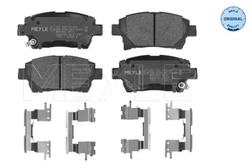 MEYLE Brake Pad Set, disc brake (025 235 1015/W)