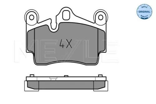 MEYLE Brake Pad Set, disc brake (025 236 9417)