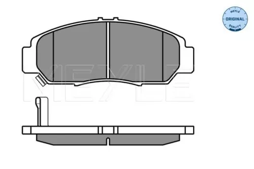 MEYLE Brake Pad Set, disc brake (025 237 2916/W)