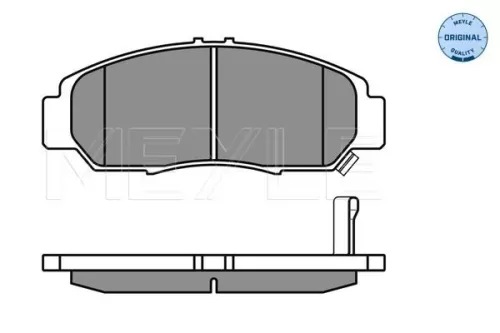 MEYLE Brake Pad Set, disc brake (025 237 2916/W)