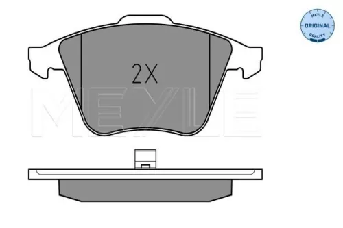 MEYLE Brake Pad Set, disc brake (025 237 6220/W)