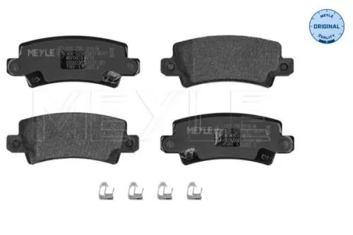 MEYLE Brake Pad Set, disc brake (025 238 1616/W)