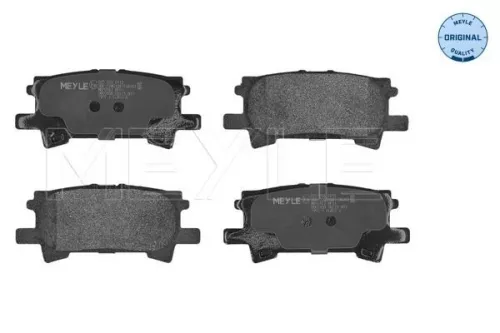 MEYLE Brake Pad Set, disc brake (025 239 6715)