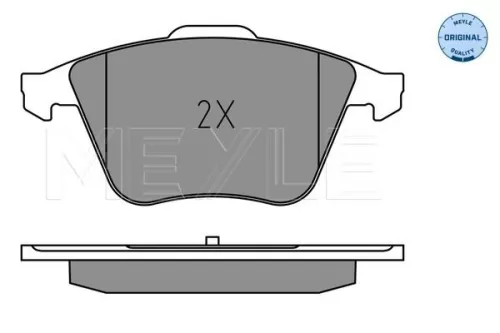 MEYLE Brake Pad Set, disc brake (025 240 2120)